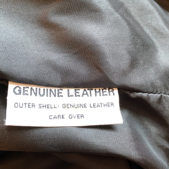 Global Identity black leather jacket size M - Picture 9 of 10